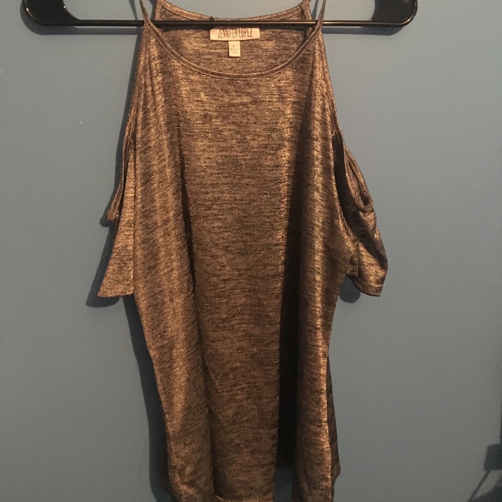 Jennifer Lopez Silver Tanktop